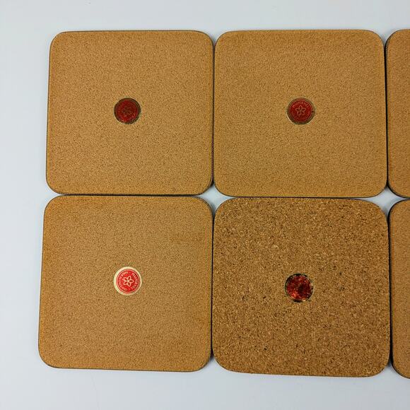 Pimpernel Vintage Drink Coasters Acrylic Classic Cars Made in England Six Cork - Picture 4 of 12